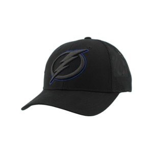 ZHATS Standard NHL Officially Licensed Adjustable Snapback Hat Dakota Element Black, One Size