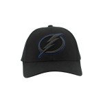 ZHATS Standard NHL Officially Licensed Adjustable Snapback Hat Dakota Element Black, One Size