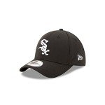 unisex MLB Chicago White Sox Team Classic Game 39Thirty Stretch Fit Cap, Black, Medium/Large