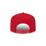 New Era NHL 9FIFTY A-Frame Adjustable Snapback Hat Cap One Size (US, Alpha, One Size, New Jersey Devils - Red)