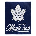 Northwest NHL Toronto Maple Leafs Unisex-Adult Raschel Throw Blanket, 50" x 60", Signature