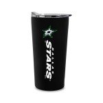 Rico Industries NHL Hockey Dallas Stars 18oz Soft Touch, Easy Grip Tumbler