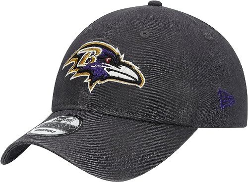 Baltimore Ravens New Era Adjustable Graphite Cap