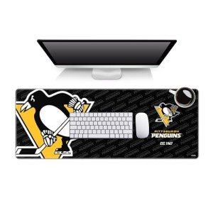 YouTheFan NHL Pittsburgh Penguins Logo Series Desk Pad SMU