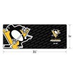 YouTheFan NHL Pittsburgh Penguins Logo Series Desk Pad SMU