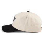 AMERICAN NEEDLE LA Kings NHL Burnett Adjustable Snapback Baseball Hat, Cream/Black (23020A-LAK-CRBK)
