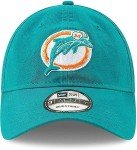 New Era NFL Core Classic 9TWENTY Adjustable Hat Cap One Size Fits All (Miami Dolphins Historic Logo)