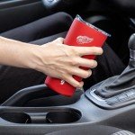Rico Industries NHL Hockey Detroit Red Wings 18oz Soft Touch, Easy Grip Tumbler