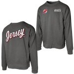 Blue 84 Standard NHL Officially Licensed Crewneck Sweatshirt Ringspun Front/Back, Team Color