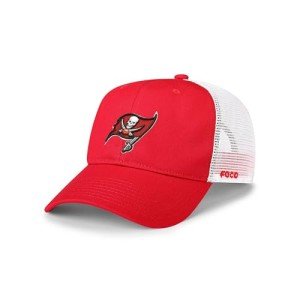 FOCO Men's Tampa Bay Buccaneers Cap NFL Logo Mesh Trucker RF Hat, Team Color