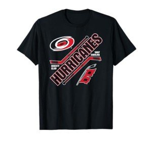Carolina Hurricanes Force Black Officially Licensed T-Shirt