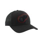 ZHATS Standard NHL Officially Licensed Adjustable Snapback Hat Dakota Element Black, One Size