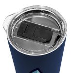 Rico Industries NHL Hockey Seattle Kraken 18oz Soft Touch, Easy Grip Tumbler