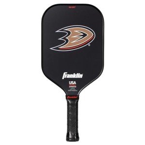 Franklin Sports NHL Anaheim Ducks Pickleball Paddle - Official NHL Team Rackets - USAP (USAPA) Approved Premium Quality Pickleball Paddles - Authentic Team Logos + Colors