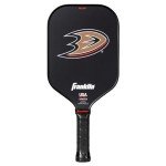 Franklin Sports NHL Anaheim Ducks Pickleball Paddle - Official NHL Team Rackets - USAP (USAPA) Approved Premium Quality Pickleball Paddles - Authentic Team Logos + Colors