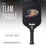 Franklin Sports NHL Anaheim Ducks Pickleball Paddle - Official NHL Team Rackets - USAP (USAPA) Approved Premium Quality Pickleball Paddles - Authentic Team Logos + Colors