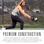 Franklin Sports NHL Anaheim Ducks Pickleball Paddle - Official NHL Team Rackets - USAP (USAPA) Approved Premium Quality Pickleball Paddles - Authentic Team Logos + Colors