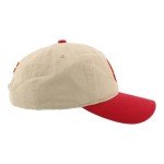 ZHATS Standard NHL Officially Licensed Adjustable Hat Scholarship Icon Stone, One Size