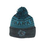 ZHATS Standard NHL Officially Licensed Beanie Pom Snag, Black, One Size
