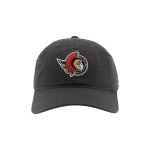 ZHATS Standard NHL Officially Licensed Adjustable Hat Scholarship Icon Charcoal, One Size