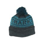 ZHATS Standard NHL Officially Licensed Beanie Pom Snag, Black, One Size