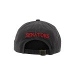 ZHATS Standard NHL Officially Licensed Adjustable Hat Scholarship Icon Charcoal, One Size