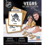 MasterPieces Sports Games - Vegas Golden Knights NHL Matching Game - Game for Kids and Family - Laugh and Learn