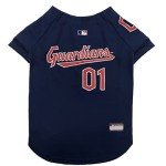 Pets First Officially Licensed MLB Cleveland Guardians Jersey for Dogs & Cats, Small