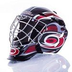 Franklin Sports NHL Carolina Hurricanes Hockey Goalie Face Mask - Goalie Mask for Kids Street Hockey - Youth NHL Team Street Hockey Masks