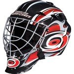 Franklin Sports NHL Carolina Hurricanes Hockey Goalie Face Mask - Goalie Mask for Kids Street Hockey - Youth NHL Team Street Hockey Masks