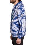 Calhoun NHL Surf & Skate Unisex Spiral Tie Dye Ultra-Soft Pullover Hoodie – The Sunset Collection (Seattle Kraken, Large)