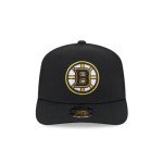 New Era NHL 9SEVENTY Stretch-Snap Adjustable Snapback Hat Cap One Size (US, Alpha, One Size, Boston Bruins - Black)