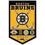 WinCraft Boston Bruins Heritage History Banner Pennant