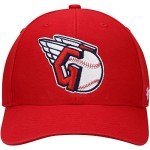 '47 New York Yankees Adjustable Cap Clean Up MLB, Cleveland Guardians red, One Size