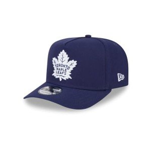 New Era NHL 9FIFTY A-Frame Adjustable Snapback Hat Cap One Size (US, Alpha, One Size, Toronto Maple Leafs - Blue)