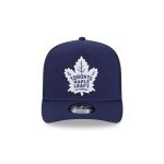 New Era NHL 9FIFTY A-Frame Adjustable Snapback Hat Cap One Size (US, Alpha, One Size, Toronto Maple Leafs - Blue)