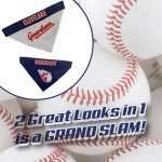 Pets First MLB Cleveland Guardians Reversible Bandana Small/Medium for Dogs & Cats. 2 Sided Sports Bandana, with a Premium Embroidery Team Logo. - 2 Sizes & All MLB Teams Available (CLG-3217-S-M)