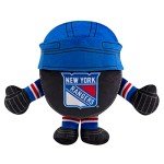 Bleacher Creatures New York Rangers 8" Kuricha Hockey Puck Sitting Plushies- Soft Chibi Inspired Plush