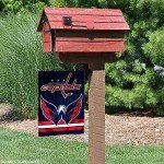 WinCraft Washington Capitals Double Sided Garden Flag