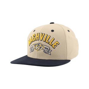 ZHATS Standard NHL Officially Licensed Adjustable Snapback Hat Milestone, Dark Stone, One Size