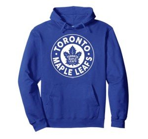 Toronto Maple Leafs Symbol Blue Officially Licensed Pullover Hoodie