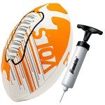 Franklin Sports Tennesseee Volunteers Foam Football - Youth Mini Football for Kids - 8.5" Junior Soft Foam Ball - SPACELACE Easy Grip Cover - Perfect Toy for Kids