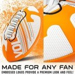 Franklin Sports Tennesseee Volunteers Foam Football - Youth Mini Football for Kids - 8.5" Junior Soft Foam Ball - SPACELACE Easy Grip Cover - Perfect Toy for Kids