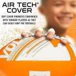 Franklin Sports Tennesseee Volunteers Foam Football - Youth Mini Football for Kids - 8.5" Junior Soft Foam Ball - SPACELACE Easy Grip Cover - Perfect Toy for Kids