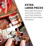 MasterPieces - 1000 Piece Jigsaw Puzzle, NFL Cleveland Browns, Fun for Adults and Family, Non-Glare Finish, 19.25"x26.75"