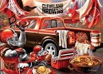 MasterPieces - 1000 Piece Jigsaw Puzzle, NFL Cleveland Browns, Fun for Adults and Family, Non-Glare Finish, 19.25"x26.75"