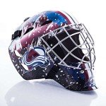 Franklin Sports Colorado Avalanche NHL Hockey Goalie Face Mask - Goalie Mask for Kids Street Hockey - Youth NHL Team Masks for Kids