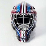 Franklin Sports Colorado Avalanche NHL Hockey Goalie Face Mask - Goalie Mask for Kids Street Hockey - Youth NHL Team Masks for Kids