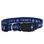 Pets First NHL Toronto Maple Leafs Collar for Dogs & Cats, Small. - Adjustable, Cute & Stylish! The Ultimate Hockey Fan Collar!