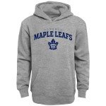 NHL Kids Youth 8-20 Official Team Lock Up Pullover Hoodie Sweatshirt (US, Numeric, 18, 20, Regular, Toronto Maple Leafs - Heather Grey)